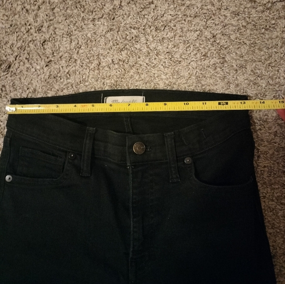 Madewell Women's Black 9" High-rise Skinny Jeans Size 27 - Picture 2 of 8